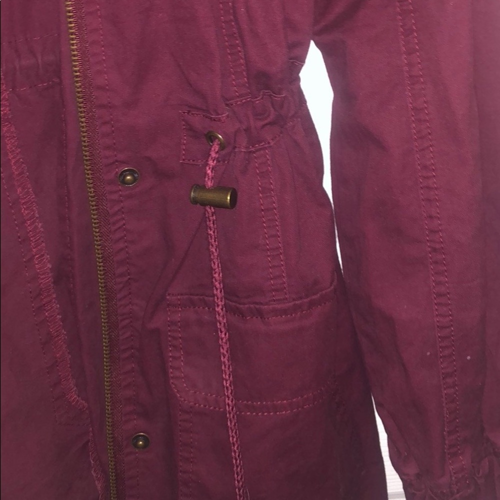 Hooded Long Sleeve Jacket